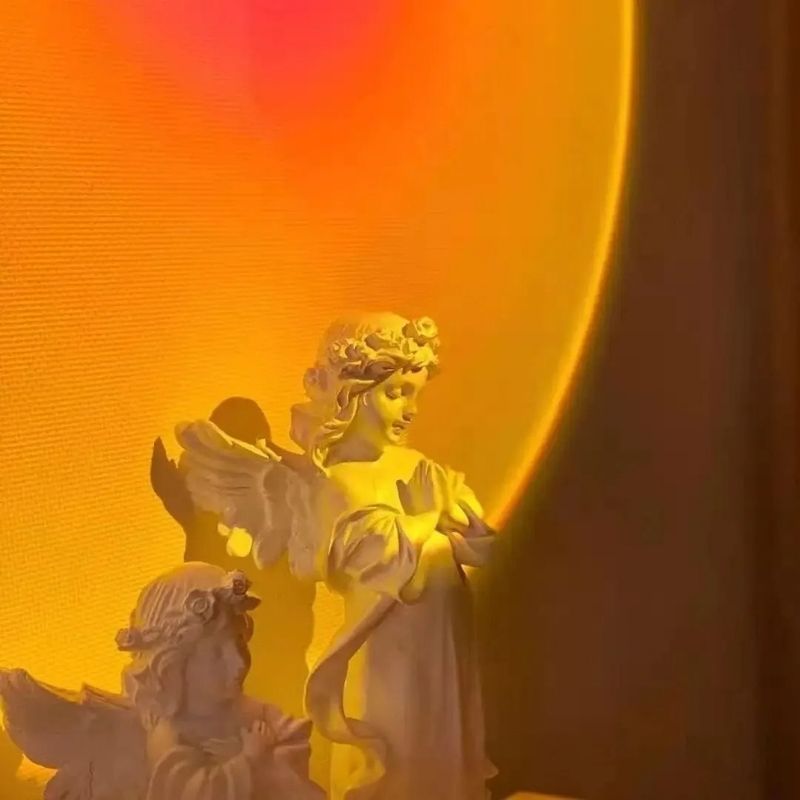 LED USB Luminária Luz do Pôr do Sol A Cozinha de Oz — Luz Ambiente Decorativa Sunset para Quarto e Sala