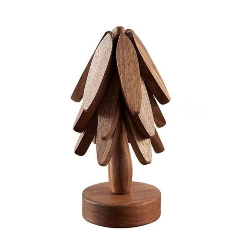 Porta Xícara de Madeira