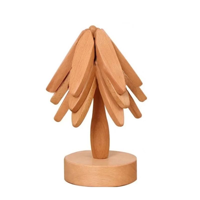 Porta Xícara de Madeira